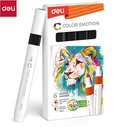 Deli Color Emotion sketchmarker black