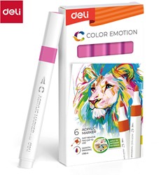 Deli Color Emotion sketchmarker Deep Pink