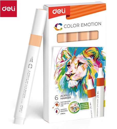 Deli Color Emotion sketchmarker peach
