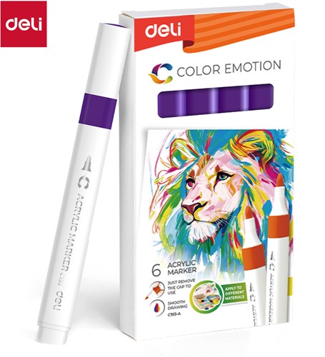 Deli Color Emotion sketchmarker dark violet