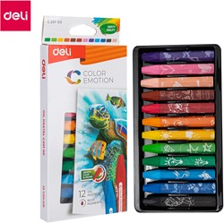 Deli Color Emotion olie pastels 12 kleuren/doos