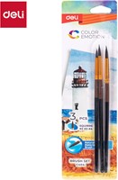 Deli Color Emotion set 3 kwasten eekhoorn rond #2 #3 #4