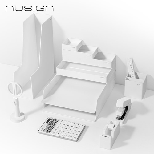 Deli Nusign Bureauset 13-delig wit
