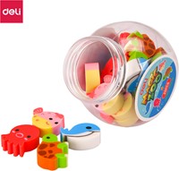 Deli Magic Zoo gum 20 stuks assorti in pot