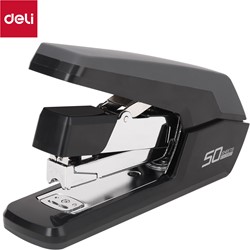 Deli Effortlless nietmachine 50vel zwart 24/6, 26/6 en 24/8