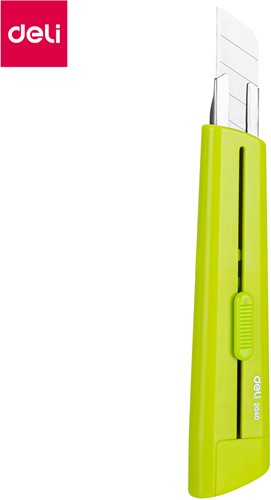 Deli RIO afbreekmes 18 mm groen blister à 1 stuk