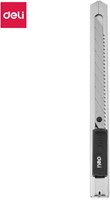 Deli CLASIC afbreekmes 9 mm SK5 staal zilver blister à 1 stuk