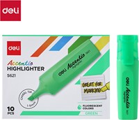 Deli Accentio markeerstift beitelpunt 1–5 mm fluo groen-2