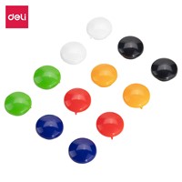 Deli 12 magneten rond Ø20mm 6x2 kleuren