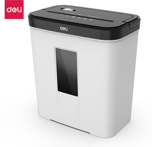 Deli papiervernietiger E9939 5vel 15liter P4 wit
