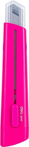 Deli RIO afbreekmes 18 mm rood blister à 1 stuk-2