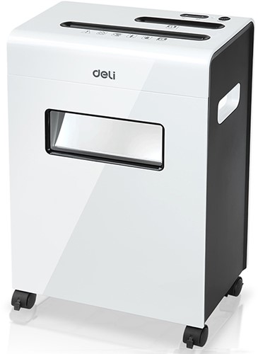 Deli papiervernietiger E9911-EU 8 vel P-4 16 liter