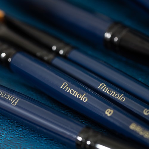 Finenolo kwasten nr. 6,8,10 set  6 stuks-2