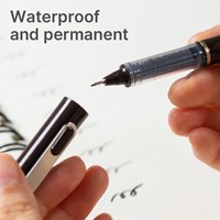 Dmast fineliners zwart, set 10 stuks-3