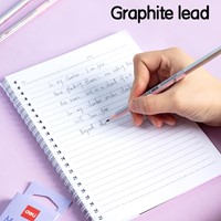 Deli MACARON potloden HB met gum-3