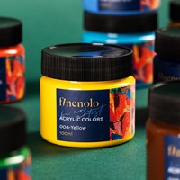 Finenolo acrylverf 100ml pot Yellow-2