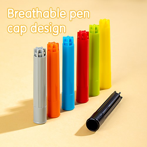 Deli Colorun afwasbare viltstiften 18 kleuren/plastic zak-3