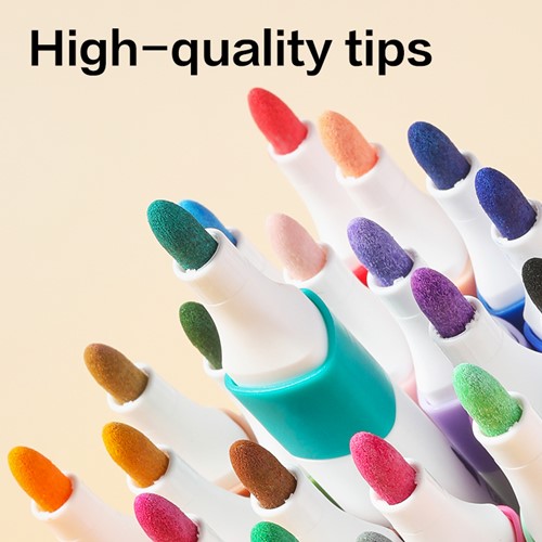 Deli Color Emotion acrylmarkers display à 180 stuks 36 kleuren-2
