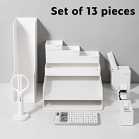 Deli Nusign Bureauset 13-delig wit-2