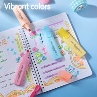 Deli Accentio markeerstift beitelpunt 1–5 mm pastel oranje-3