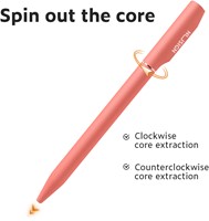 Deli Nusign Classic gelpen draaimechanisme 0,5 mm roze-2