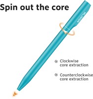Deli Nusign Classic gelpen draaimechanisme 0,5 mm wit-2