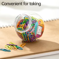 Deli RIO paperclips 29 mm assorti 200 stuks in koker-2