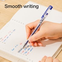 Deli EVERYU gelpen met dop 0,7 mm blauw-2