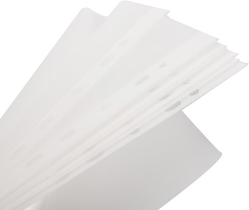 Deli showtas A4 transparant 0,035 mm 100 stuks-3