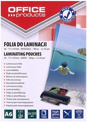 Lamineerhoes A6 2x125micron 100 stuks