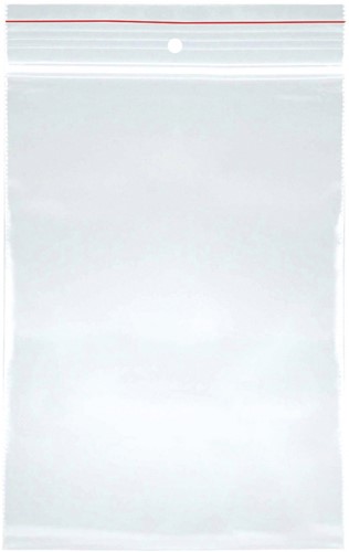 Gripzakjes, LDPE, 80x120mm, 100st