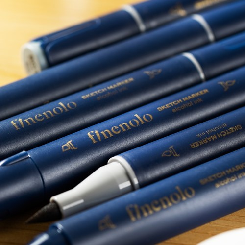 Finenolo Sketchmarker 1+6mm lijndikte, 30 kleuren-3