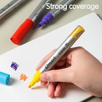 Dmast Acrylmarker Pastel, 12 kleuren/doos-3