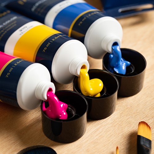 Finenolo acrylverf 75ml tube Raw Umber-3