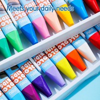 Deli Color Kids waskrijt 24 kleuren doos-2