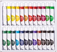 Deli Color Emotion Gouache 12ml tubes, 24 kleuren/box-2