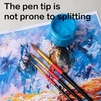 Deli Color Emotion set 3 kwasten pony rond #2 #5 #5-3