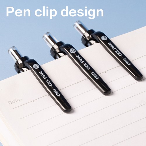 Deli gelpen 0,5 mm zwart