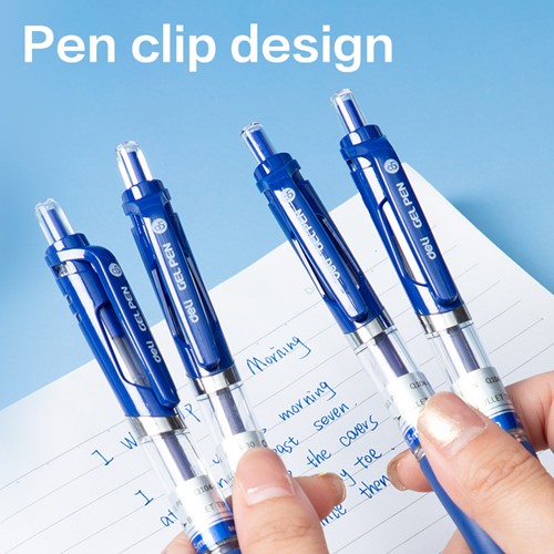 Deli gelpen 0,5 mm blauw