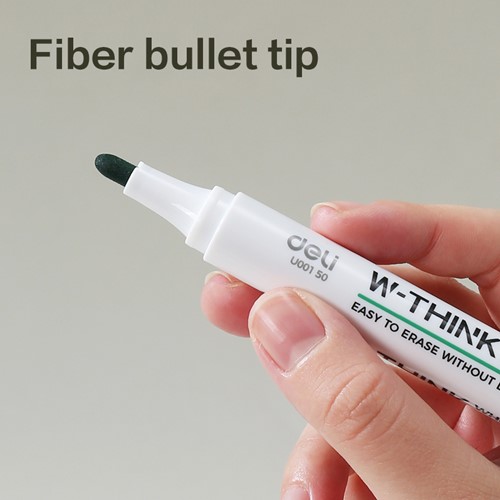 Deli THINK whiteboardmarker groen 1,8mm ronde punt-3
