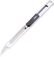 Deli CLASIC afbreekmes 9 mm SK5 staal zilver blister à 1 stuk-2