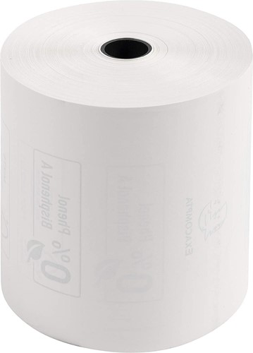 Thermorollen 80 x 70mm 72 meter - 55 gram -Exacompta - 0% Phenol -  43828E-2