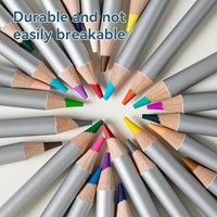 Dmast aquarelpotloden 4mm 72 kleuren in blik-3