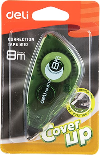 Deli correctietape 5 mm x 8 m assorti-3