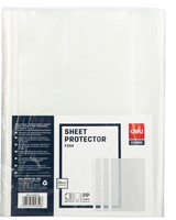 Deli showtas A4 transparant 0,035 mm 100 stuks-2