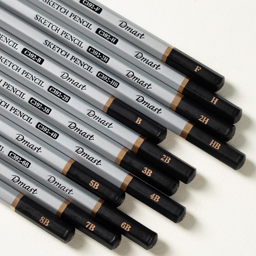 Dmast HB potlood 12 stuks/doos-3