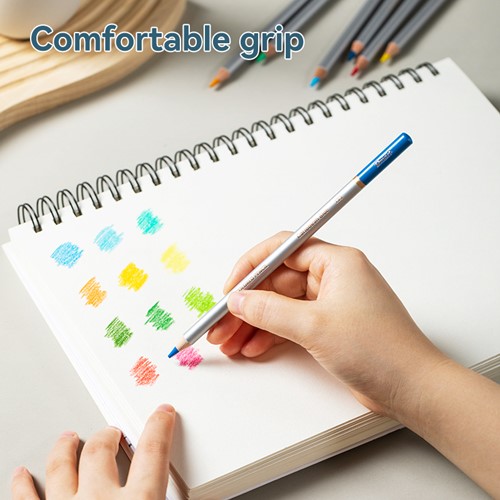 Dmast aquarelpotloden 4mm 48 kleuren in blik