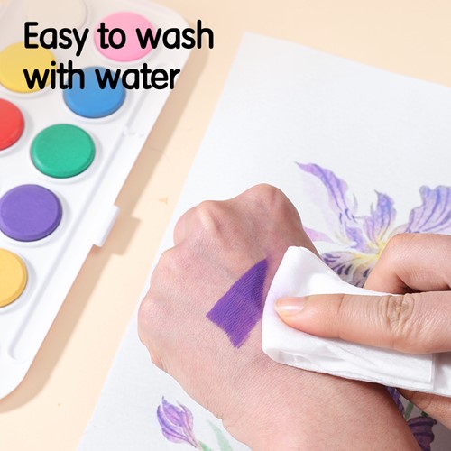 Deli ColoRun waterverf 12 kleuren-3