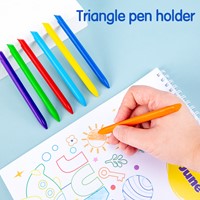 Deli Color Emotion plastic krijt 12 kleuren/doos-2