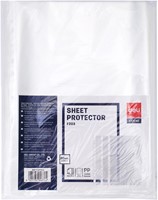 Deli showtas A4 transparant 0,08 mm 100 stuks-2